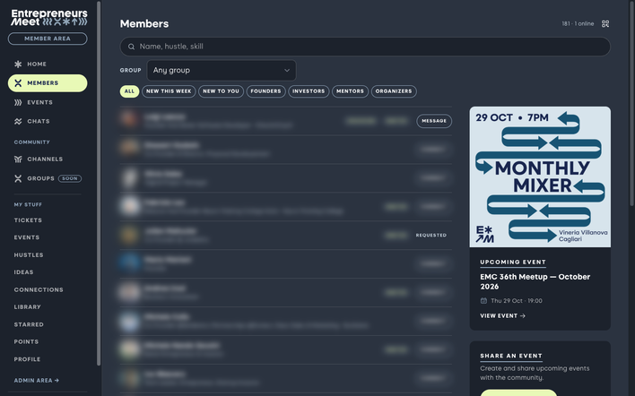 Member directory
