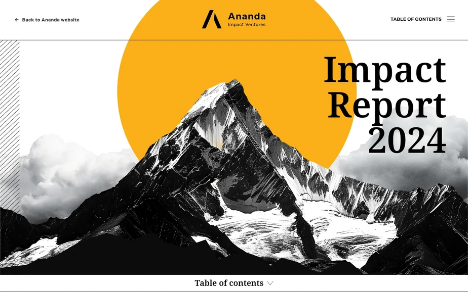 Ananda impact report 2024